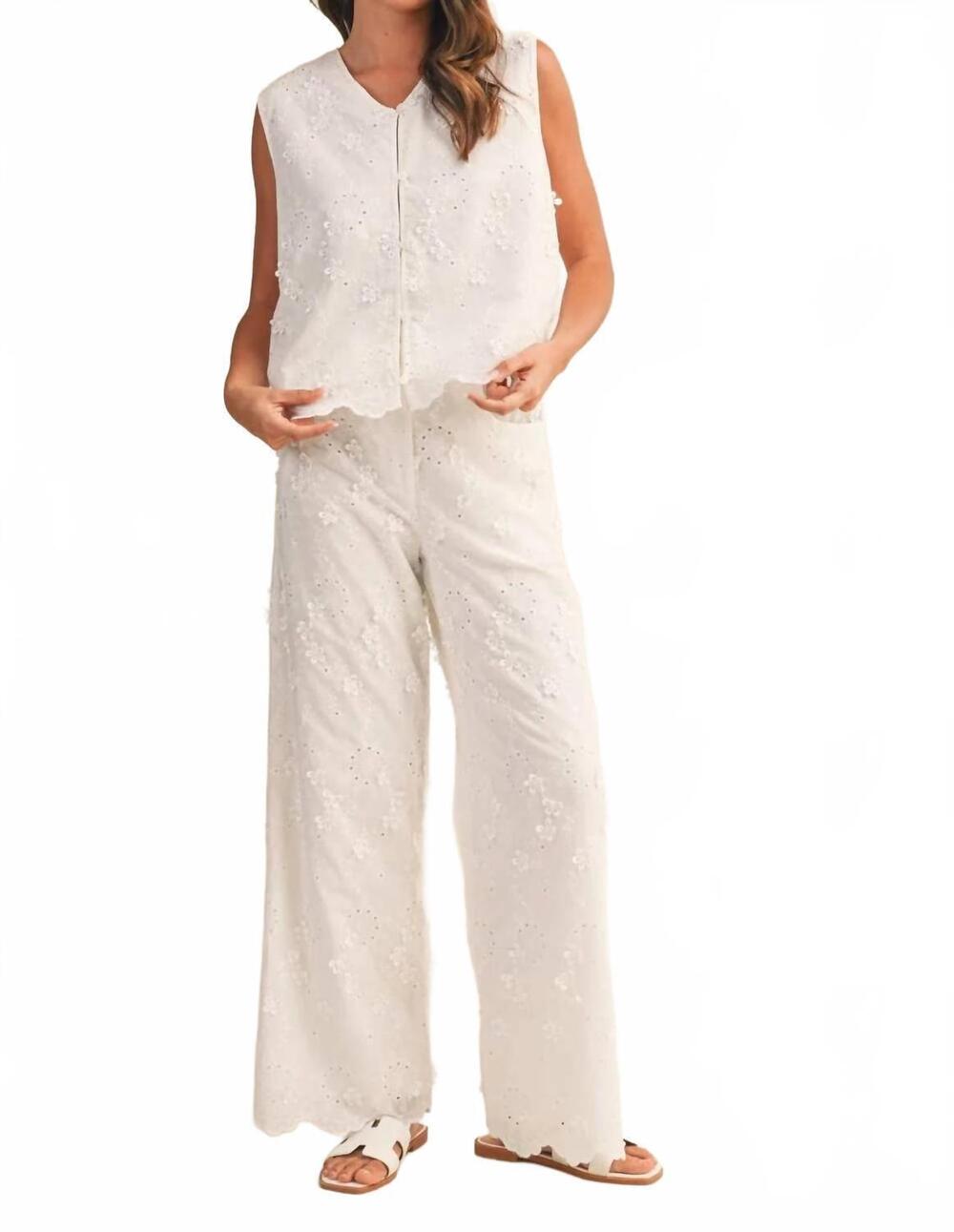 NEW KLESIS millie top in white